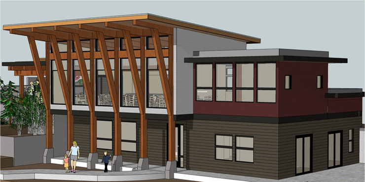 Common house rendering